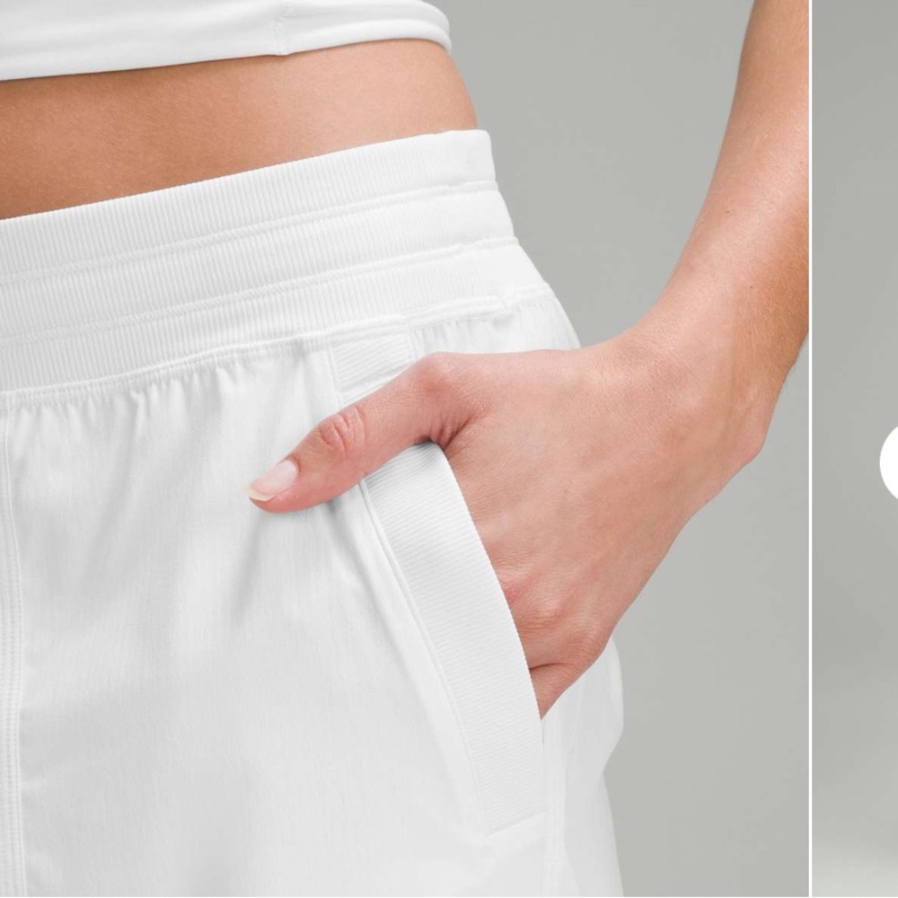 Lululemon Sz S Dance Studio Relaxed-Fit Mid-Rise Cargo Pant White Like New 2024 - Picture 11 of 16
